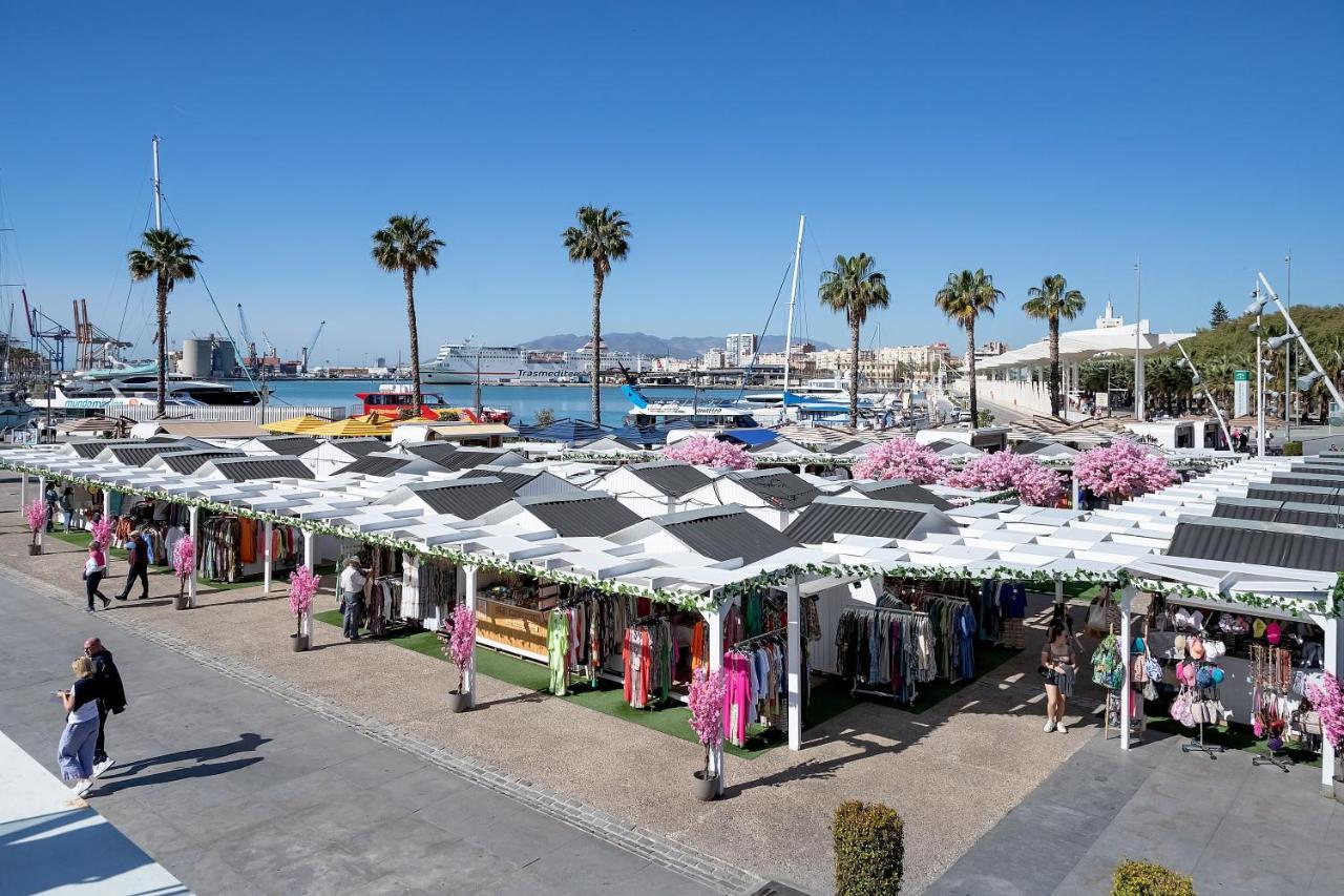 Estudio Malagueta, Muelle Uno Views Màlaga Exteriér fotografie